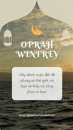Video thumbnail: Những câu nói hay của Oprah Winfrey - Nữ hoàng truyền thông